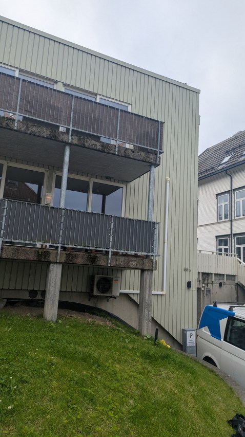 Maling av hus i Trondheim – bilde fra prosjekt