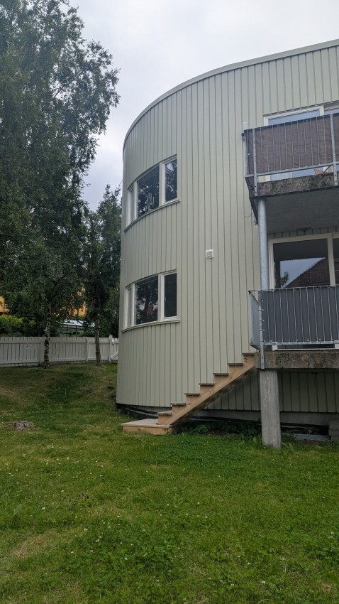 Maling av hus i Trondheim – bilde fra prosjekt