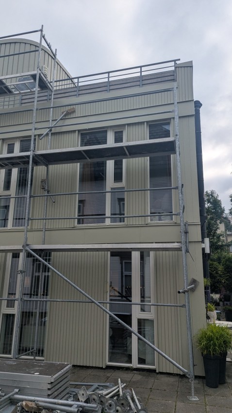 Maling av hus i Trondheim – bilde fra prosjekt
