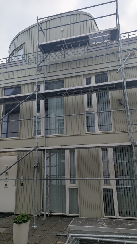 Maling av hus i Trondheim – bilde fra prosjekt