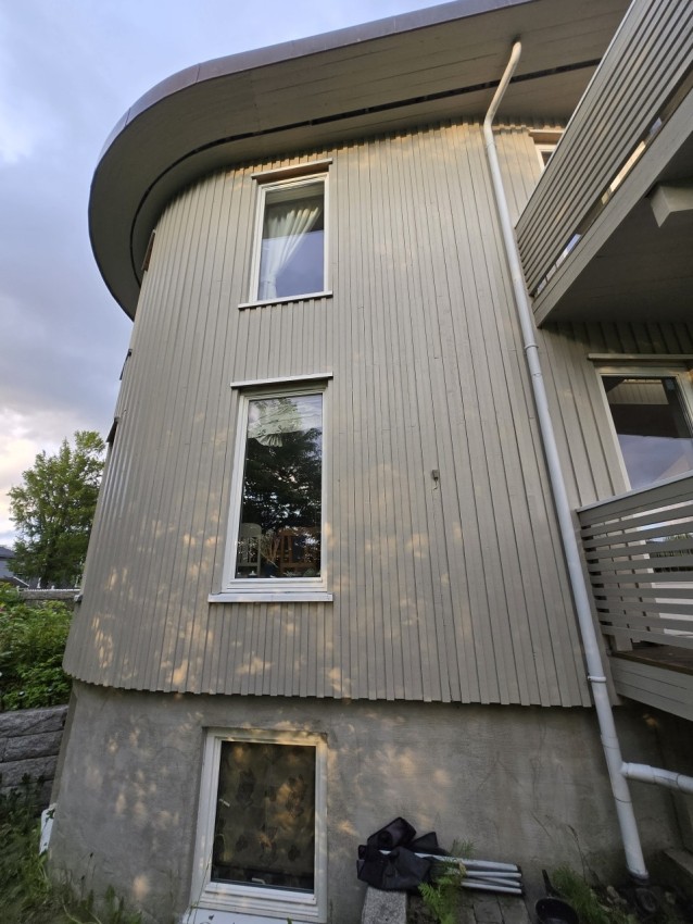 Maling av hus i Trondheim – bilde fra prosjekt